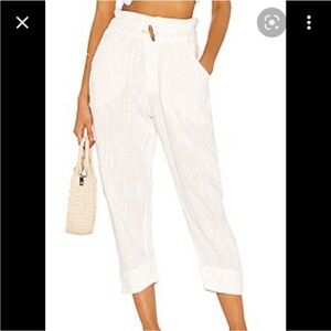 Free People Paradise Pants in Cream